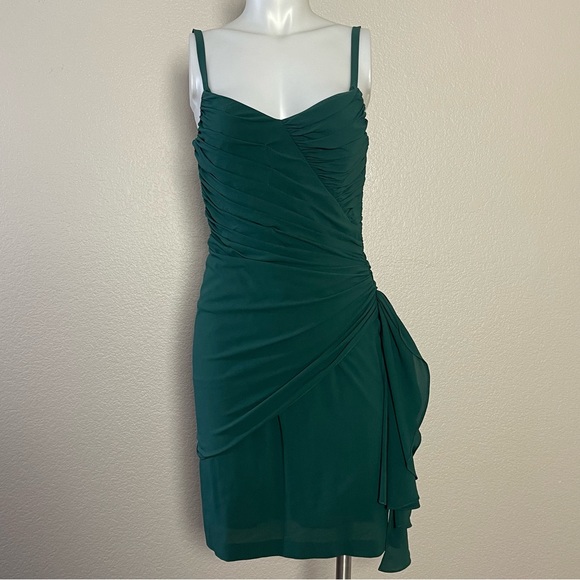 TWELFTH STREET CYNTHIA VINCENT GREEN DRESS - Picture 1 of 6